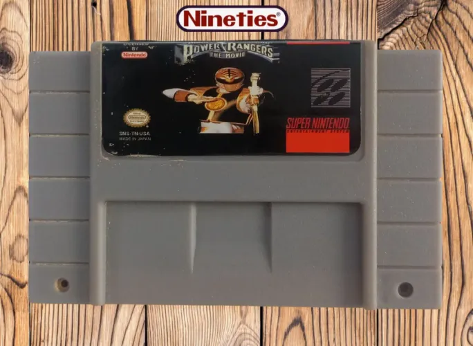 Cartucho Power Rangers snes