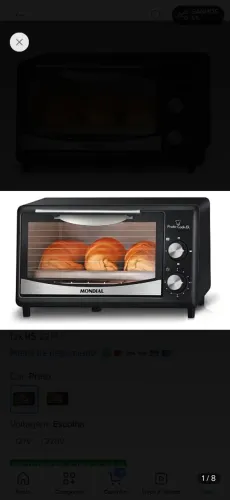 Forno elétrico 6l
