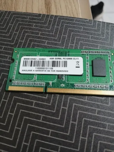 2 memórias ram ddr3 4gb notebook