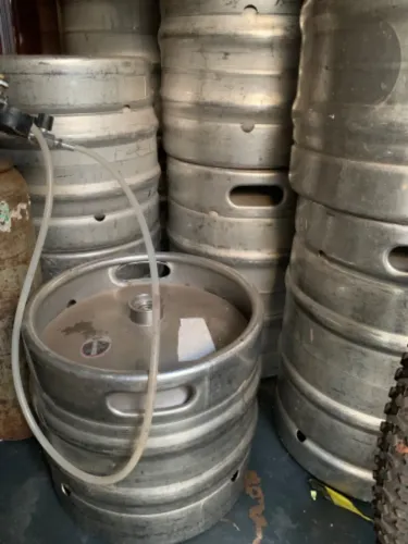Barris de cerveja de inox 