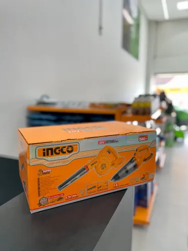 Kit soprador e aspirador compacto ingco