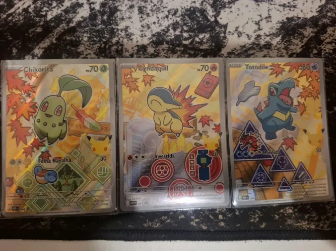 Trio de Johto parceiros iniciais series 2