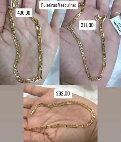 Pulseira Masculina - Semi Joia 
