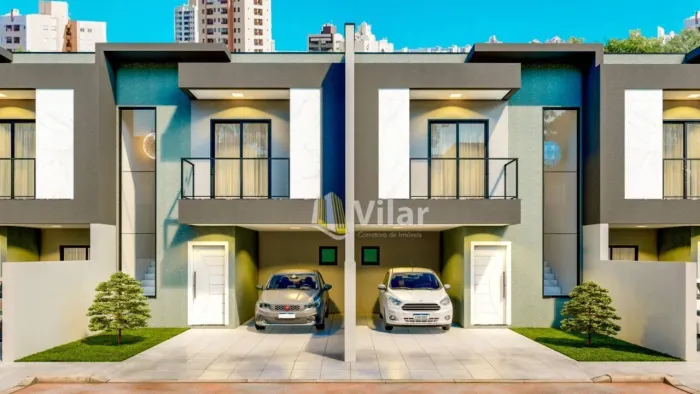 Sobrado com 3 dormitórios à venda, 140 m² por R$ 950.000 - Vila Tarumã - Pinhais/PR