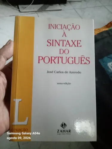 Iniciação à Sintaxe do Português João Carlos de Azeredo
