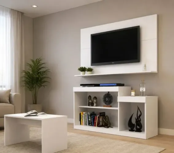 Promoção Rack + Painel 52'' + Mesa de Centro - 6/8/26