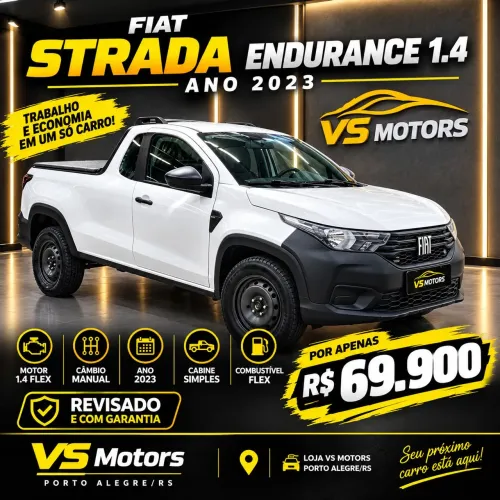 Fiat Strada Endurance 1.4 Flex 8V CS Plus 2023
