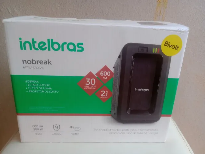 Nobreak intelbras semi novo 