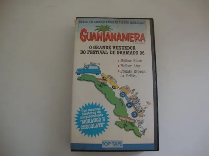 Fita VHS Filme Guantanamera 1995.