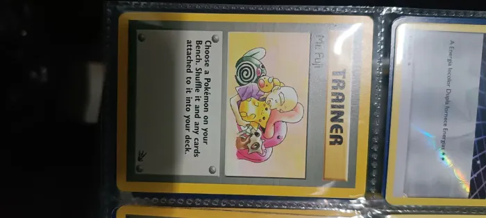 Carta pokémon tcg fóssil