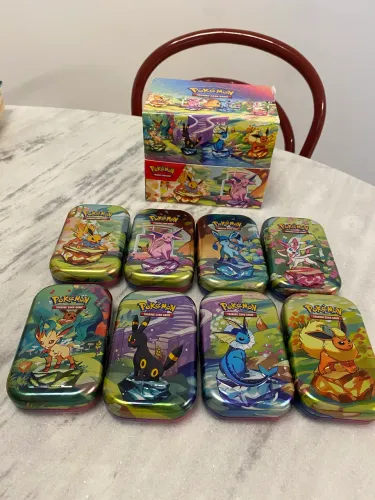 Conjunto mini tin Evoluções Prismáticas - SEM BOOSTER
