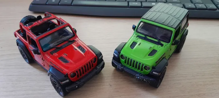 Miniatura Jeep Wrangler JK