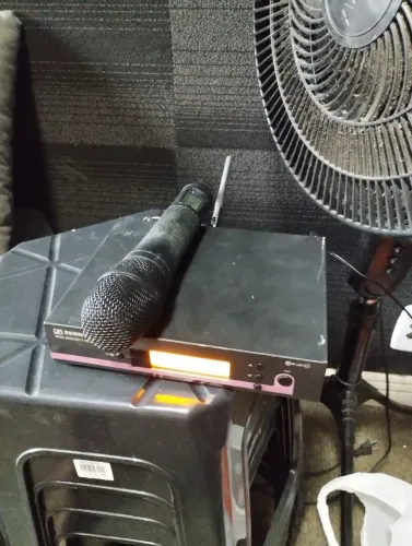 Microfone sem fio sennheiser