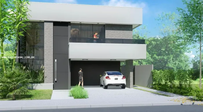 Casa em Condomínio para Venda em Londrina, Parque Tauá, 3 dormitórios, 3 suítes, 5 banheir