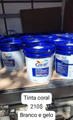 Tinta coral profissional 