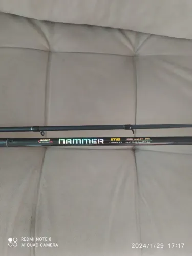 Vara de pesca de carbono im8