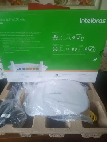 Roteador Wi-Fi N 300 Mbps Intelbras Modelo IWR 3000N