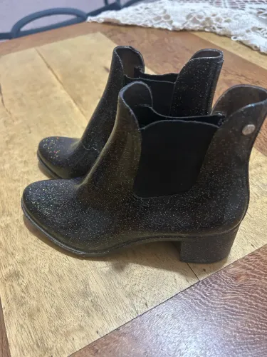 Bota galocha chuva e frio