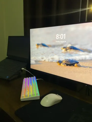 DELL G15 5520 + monitor AOC G50 27 + attack shark R1 + teclado mecânico