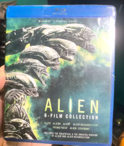 Box Alien 6-Film Dvd Blu-Ray + Código Digital