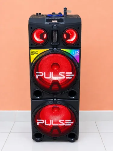 OPORTUNIDADE EXCLUSIVA! TORRE DE SOM PULSE STORM 2 ? 1500W RMS!