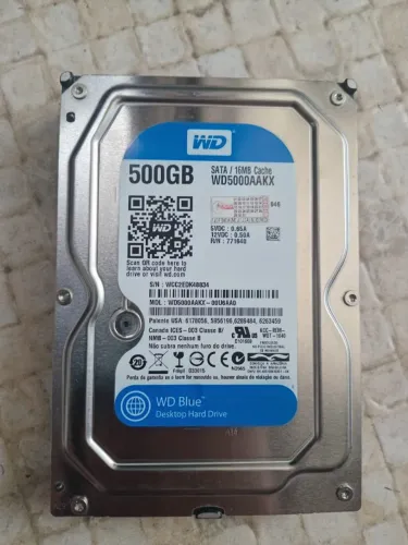 HD 500Gb (PC e DVR), apenas 70,00