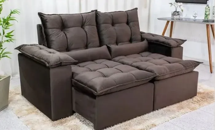 Sofá Retrátil 1.95 largura novo lacrado