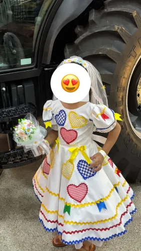 Vestido junino noiva