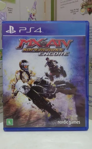 Jogo MX vs ATV Supercross Encore Ps4 Mídia Física + Brinde