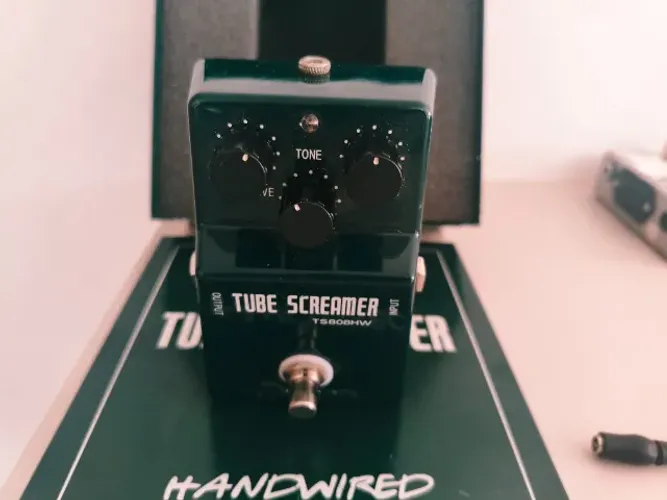 Pedal Ibanez Ts808 Hw Hand Wired Overdrive Clássico