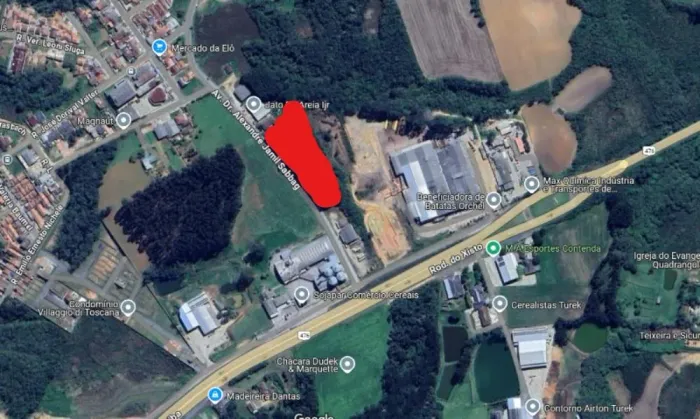 Terreno para Locação, Contenda / PR, área total 8.000,00 m², área útil 8.000,00 m²