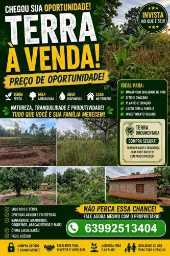 CHÁCARA 6 ALQUEIRE PREÇO DE OPORTUNIDADE
