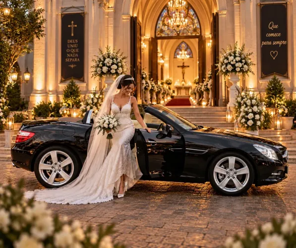 Aluguel Mercedes SLK 200 Conversível para Casamentos