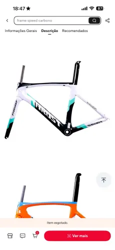 Quadro Speed Carbono
