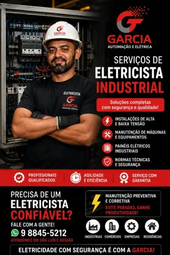ELETRICISTA PROFISSIONAL | GARCIA AUTOMAÇÃO E ELÉTRICA