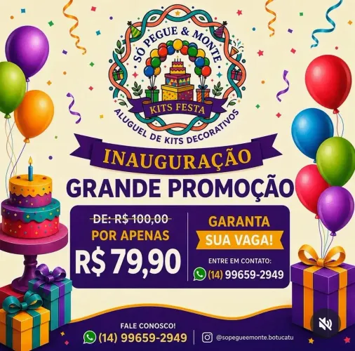 Kits de festas