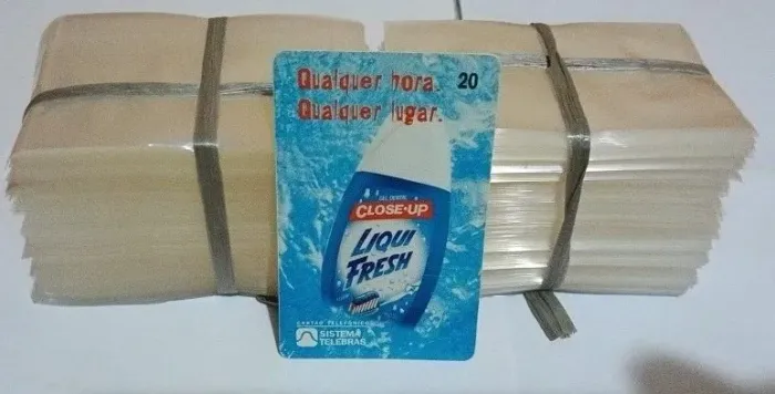 folhas porta cartões e envelopes plásticos