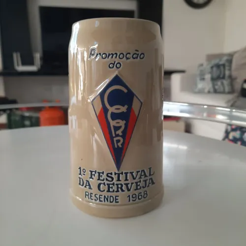 Caneca 1° Festival da cerveja Resende 1968