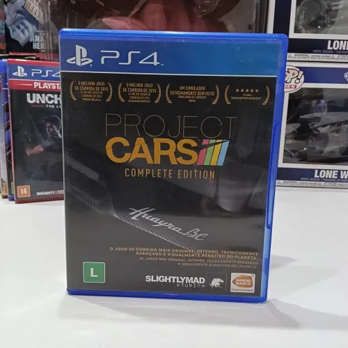 Vendo Project Cars complete edition Ps4 Original Semi novo