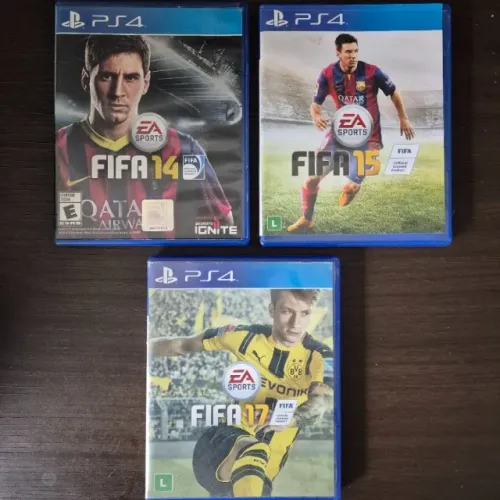 KIT 3 JOGOS FIFA PARA PS4/PS5