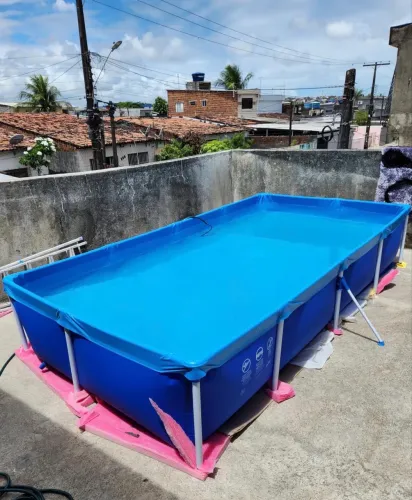 DIRETO DE FÁBRICA: PISCINA GIGANTE 3000 LITROS