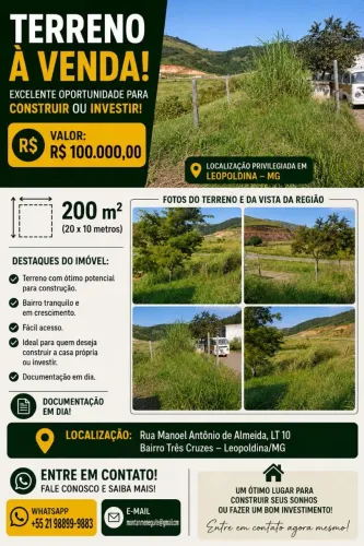 Terreno - Oferta imperdível