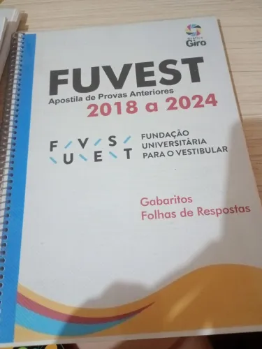 Apostila de provas anteriores para Medicina - FUVEST