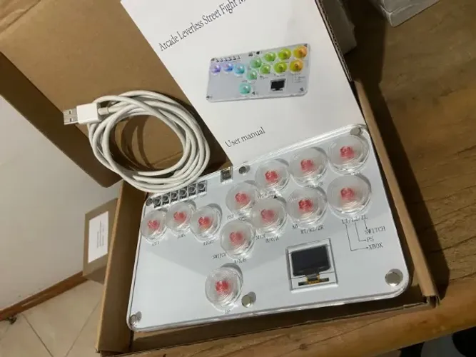 RGB Arcade Hitbox Teclado