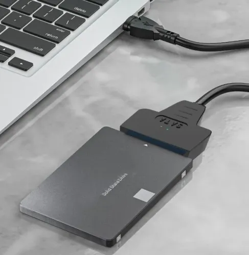 Cabo Sata Adaptador USB 3.0 para HDD ou SSD de 2,5"