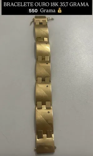 Vendo bracelete de ouro 18K