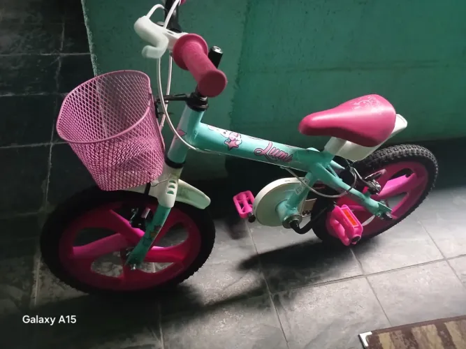 Bicicleta infantil aro 14 menina
