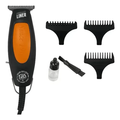 Máquina De Cortar Cabelo Gbs Absolute Liner Gama Italy Bivolt Preto