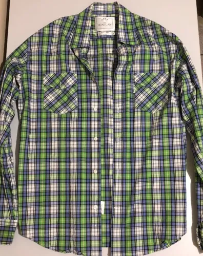 Camisa Social Zefirelli quadriculada original tamanho 3