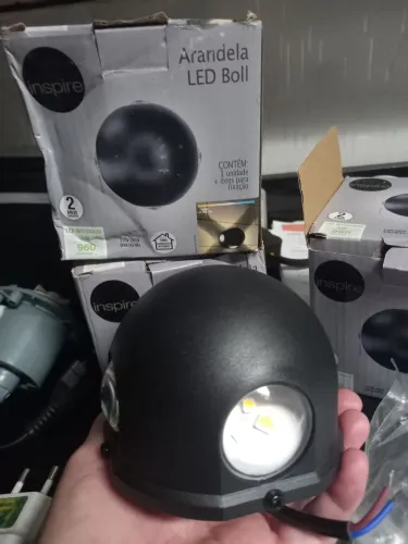 Arandela de led boll